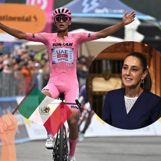 Sheinbaum envía mensaje a Isaac Del Toro por participar en el Giro de Italia