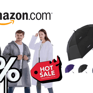 Hot Sale 2025: Ofertas en impermeables y paraguas en Amazon