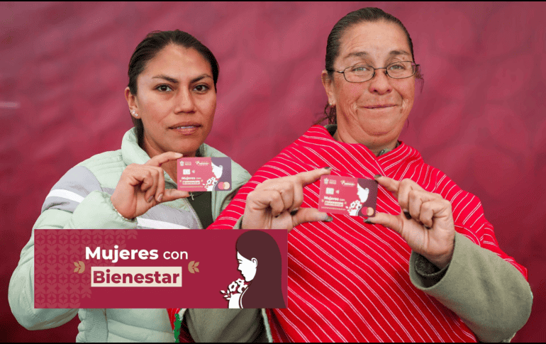 En esta fecha llega el tercer pago del programa Mujeres con Bienestar. ESPECIAL / SECRETARÍA DEL BIENESTAR