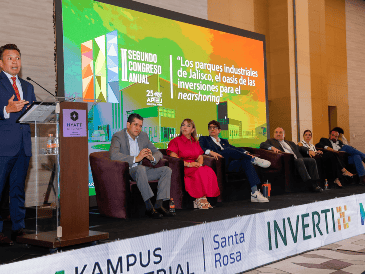 El Congreso Anual de la APIEJ fue inaugurado por el gobernador de Jalisco, Pablo Lemus y acudieron diferentes secretarios y funcionarios de los tres niveles de gobierno. EL INFORMADOR/H. FIGUEROA