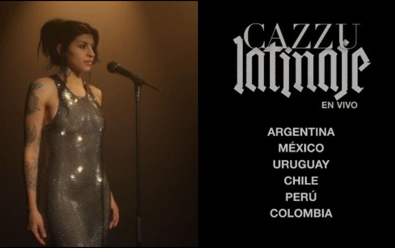 Hace un par de días, Cazzu fue captada justamente llegando a la Ciudad de México con su hija Inti. ESPECIAL