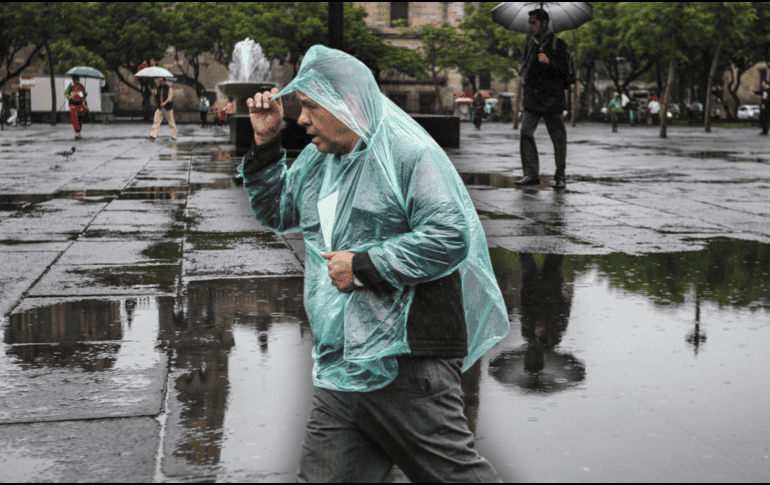 La probabilidad de lluvia en Guadalajara se incrementa otra vez a partir del sábado y el domingo, con 60 por ciento. EL INFORMADOR / ARCHIVO