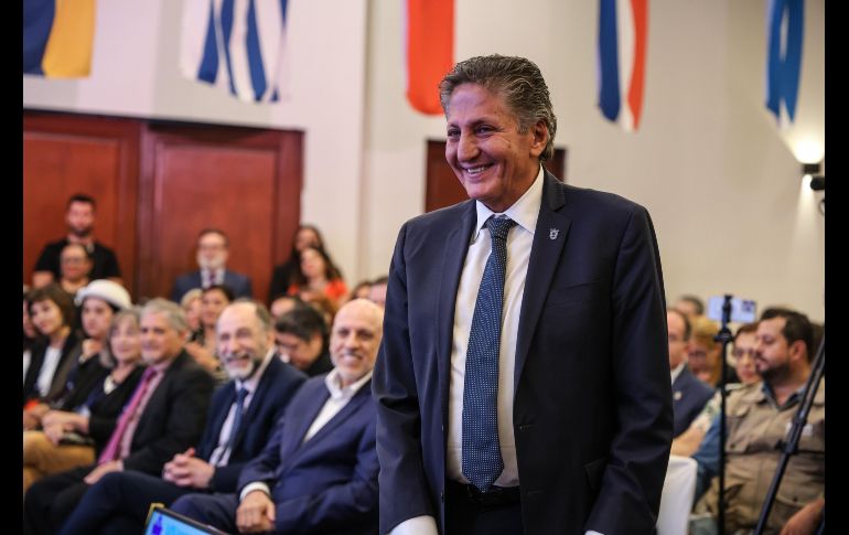 El edil zapopano agradeció la confianza depositada por los miembros de la UIM. EL INFORMADOR/A.NAVARRO