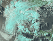 Este viernes por la tarde, la tormenta tropical Alvin se localizaba a unos 420 kilómetros al suroeste de Cabo Corrientes, Jalisco.X/@conagua_clima