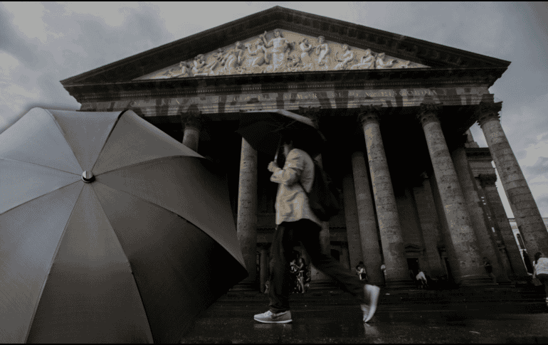 La posibilidad de lluvia mayor para Guadalajara es para este sábado, baja ligeramente para el domingo y lunes. EL INFORMADOR / ARCHIVO