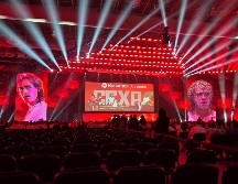 Con vestimenta sencilla, de mezclilla y una gorra azul, Montgomery, mostró un carácter tranquilo, enfocado en las preguntas que le hacían sus interlocutores. EL INFORMADOR/ F. Salcedo.