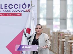 Guadalupe Taddei. La consejera presidenta destacó la importancia de tomar parte en estos comicios. SUN