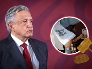AMLO sorprende al reaparecer en público para ejercer su derecho al voto. ESPECIAL