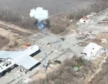 Para la operación se transportaron drones en camiones cargados con contenedores hasta lo profundo del territorio ruso. ESPECIAL / RUSSIAN DEFENCE MINISTRY