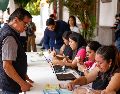 En los Portales de la presidencia municipal de Tonalá se esperan a los más de seis millones de votantes quienes podrán ejercer su voto hasta las seis de la tarde. EL INFORMADOR/ H. FIGUEROA