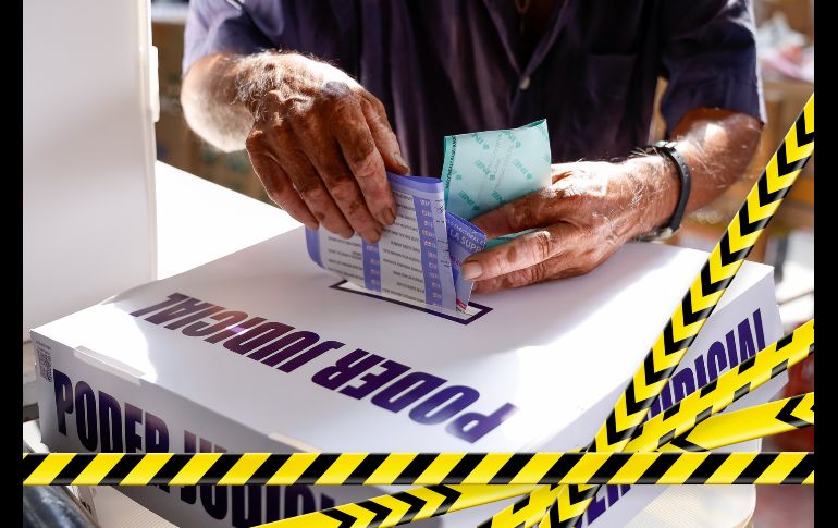 Un adulto mayor perdió la vida luego de accidentarse cuando intentaba ingresar a una casilla electoral en Saltillo. EL INFORMADOR / H. Figueroa