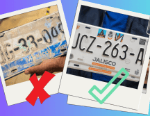 De acuerdo con las autoridades, los propietarios con placas de diseños 