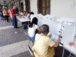 Las elecciones para elegir por primera vez en México a juezas, jueces, magistradas y magistrados continúan este domingo en la Zona Metropolitana de Guadalajara. EL INFORMADOR/ H. FIGUEROA.