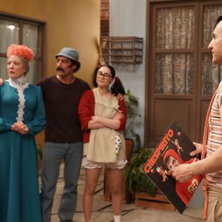 Hijo de "Chespirito" esquiva preguntas sobre Florinda Meza