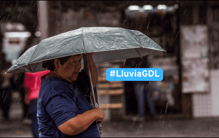 Hasta ahora, se prevé un fin de semana lluvioso en Guadalajara, sobre todo el sábado. EL INFORMADOR / ARCHIVO