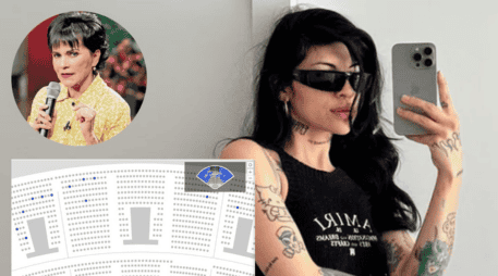 Pati Chapoy pone en duda que Cazzu logre agotar boletos en el Auditorio Nacional. ESPECIAL / IG / @cazzu / TICKETMASTER / SUN / ARCHIVO