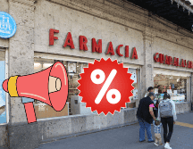 Hoy, lunes 2 de junio, Farmacias Guadalajara ofrece imperdibles descuentos y promociones. EL INFORMADOR/ ARCHIVO