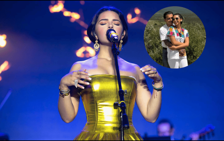 La joven artista se defendió de las criticas por su matrimonio con una publicación en Instagram. ESPECIAL / INSTAGRAM / @angela_aguilar_