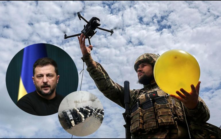 En la operación de drones fue destruido más de un tercio de los portadores de misiles de crucero estratégicos de Rusia. EFE / ARCHIVO