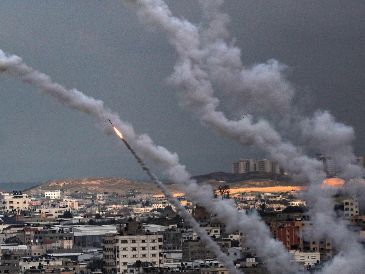 Israel intercepta un nuevo misil lanzado desde Yemen. ARCHIVO/EFE/M. Saber.