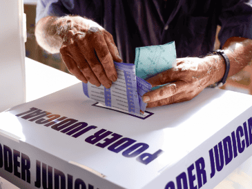 El INE reportó el 100% de actas computadas en algunas de las elecciones judiciales este 7 de junio. EL INFORMADOR/ ARCHIVO.