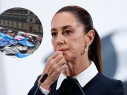 Sheinbaum espera respuesta del CNTE y asegura que no habrá represión. EFE/ Mario Guzmán / SUN / EELG