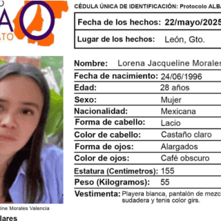 Localizan sin vida a Lorena Jaqueline y detienen a su exjefe tras ser captado cargando un cuerpo en GTO