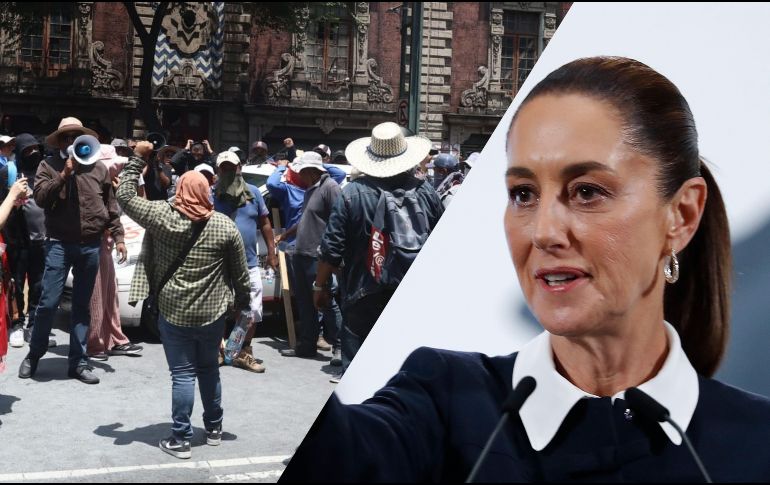 Pedro Hernández, líder de la sección 9, acusó al gobierno de la Presidenta Claudia Sheinbaum, de mentiroso y demagógico. SUN / EFE / ARCHIVO