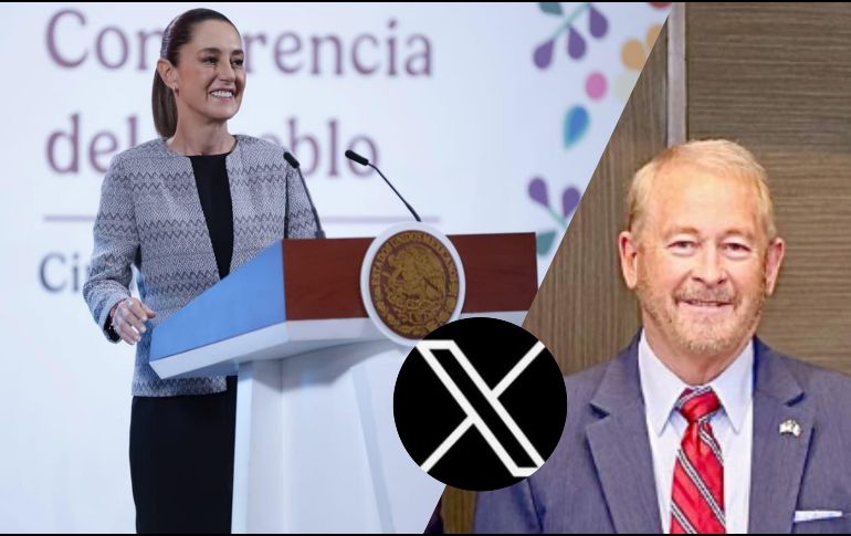 El día de ayer, el Embajador de EU en México realizó un par de publicaciones en redes sociales dirigidos al gobierno mexicano en busca de mantenerse aliados.  SUN / F. Rojas / X / @USAmbMex