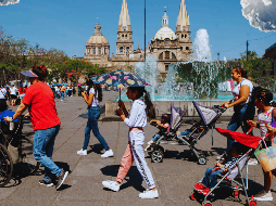 Para fortuna de los tapatíos, a partir de mañana se pronostican fuertes lluvias en Guadalajara. EL INFORMADOR / ARCHIVO