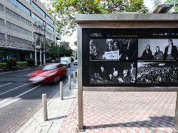 Para la actual presidenta del FICG, Estrella Araiza, esta exposición simboliza tanto la historia del festival como su porvenir. EL INFORMADOR / A. Navarro