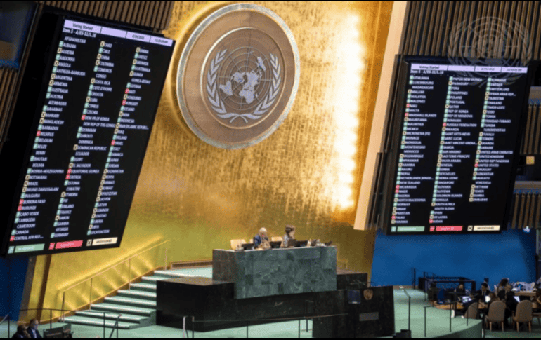 La ausencia de Israel en esta iniciativa marca un punto crítico en el proceso. X / @ONU_es