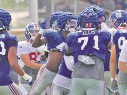 Los Giants no controlaron sus emociones. ESPECIAL