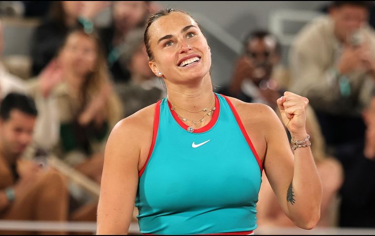 Aryna Sabalenka va por la consagración. EFE/T. Suárez