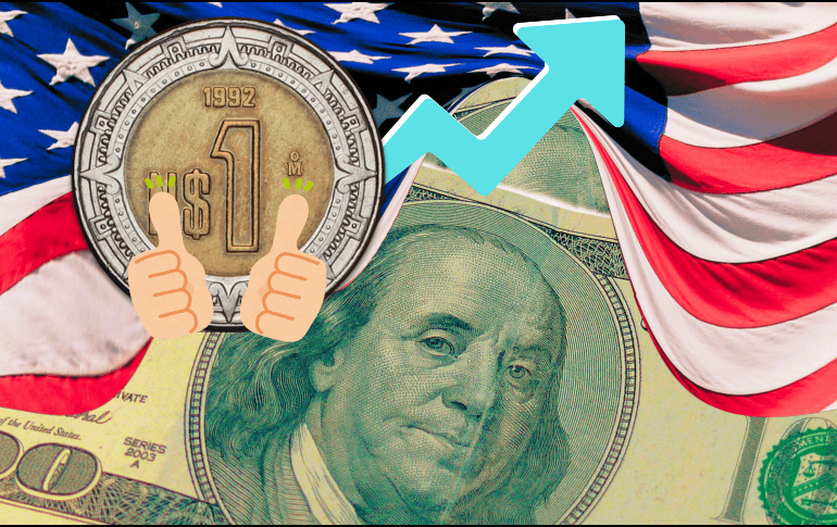 El valor actual del dólar se debe, principalmente, a la tasa de desempleo en EU, la cual se mantuvo en 4,2 por ciento. ESPECIAL / Canva