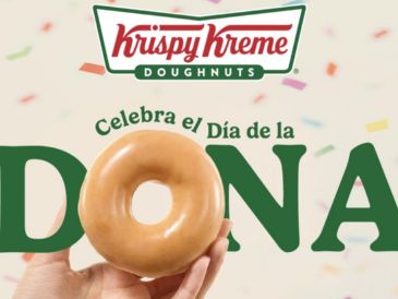 Krispy Kreme regalará más de 100 mil donas en todo el país. X/@krispykrememx