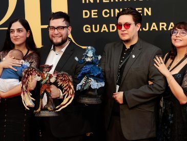 "Soy Frankelda", el primer largometraje mexicano en stop motion, dirigido por los hermanos Roy y Arturo Ambriz, fue la cinta encargada de inaugurar el FICG 40. EL INFORMADOR/ H. Figueroa