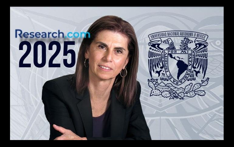 Annie Pardo es una de las mejores científicas del 2025, de acuerdo con Reaserch.com. ESPECIAL / UNAM