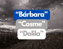 El pronóstico para este fin de semana es de lluvias para varias regiones del país; vienen ciclones. ESPECIAL / ARCHIVO