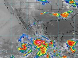 Este es el pronóstico de lluvias para hoy 08 de junio de 2025. ESPECIAL / SMN