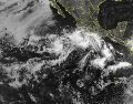 El Servicio Meteorológico Nacional reportó la formación de la tormenta tropical "Bárbara" este domingo frente a las costas de Guerrero. AP/ NOAA.