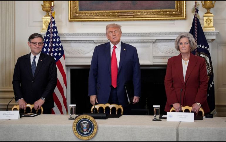 El mandatario republicano apuntó además que espera tener 