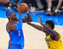 Shai Gilgeous-Alexander está teniendo números históricos en las Finales de la NBA. AP/J. Cortez