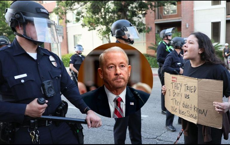 Derivado de las manifestaciones que iniciaron el viernes pasado, la ICE detuvo a 42 migrantes. EFE/A. DINNER / ARCHIVO