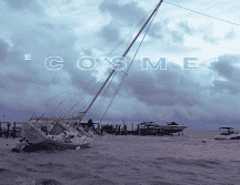 El SMN informó que el centro de la tormenta tropical “Cosme” se mantiene al sur-suroeste de las costas de Baja California Sur. EFE / ARCHIVO