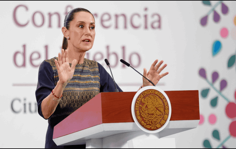 Claudia Sheinbaum, en 