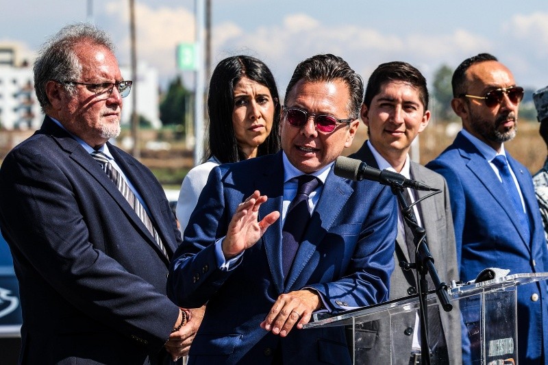 Jalisco busca ser ejemplo nacional en materia de seguridad, de acuerdo con Pablo Lemus, gobernador estatal. EL INFORMADOR / A. Navarro 