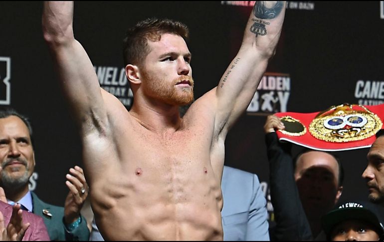 La pelea por el campeonato unificado de peso supermediano es parte del acuerdo de al menos cuatro peleas de Álvarez con Riyadh Season. IMAGO7