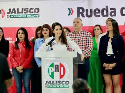 La presidenta estatal del PRI Laura Haro Ramírez, calificó como 