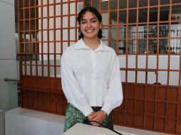 La cineasta, quien ha participado en proyectos de animación stop motion y series, así como en su ópera prima “Otro tono de azul”, agradeció a la comunidad cinematográfica que ha sido parte de su formación. CORTESÍA